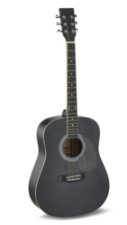 PURE GEWA Acoustic Guitar Cataluna - Mat Black