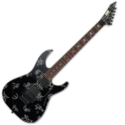 ESP LTD KH-1 Demonology BLK Graphic