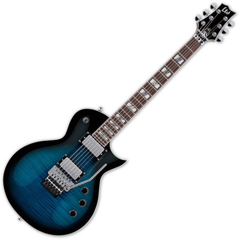 ESP LTD AS-1FR BLKAQSB Alex Skolnick Signature Black Aqua