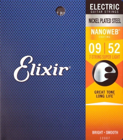 Elixir 9-52 - 7 stringet - 12007