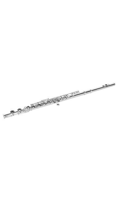 DIMAVERY QP-10 C Flute, silver-plated