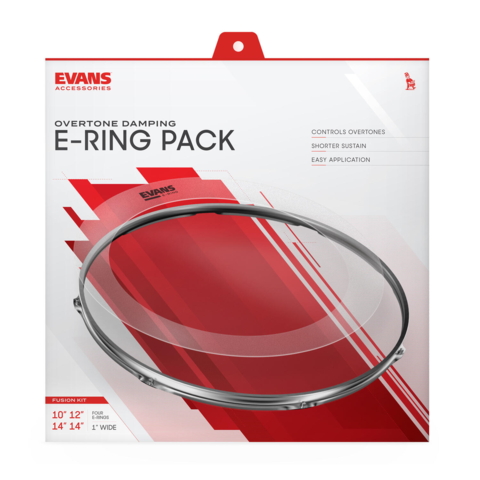 Evans - ER-FUSION - E-Ring Fusion pack 10", 12", 14", 14"