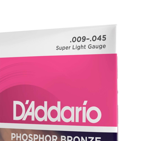 D'addario - EJ23 .009-.045 Phosphor Bronze