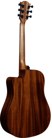 Lâg Guitars THV10DCE LB Hyvibe, cutaway, satin, softcase