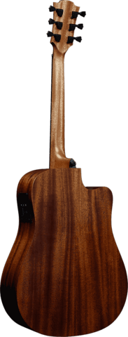 Lâg Guitars TLHV15DCE Lefty, Hyvibe, cutaway, satin