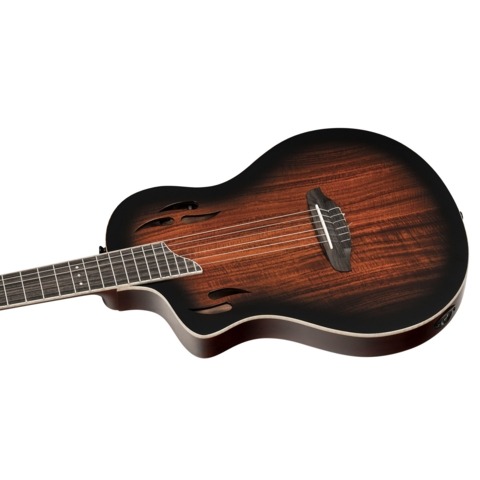 ORTEGA RTPDLX-ACA-L - Nylonstr. gitarr, Thin, Slim neck, Venstrehåndsguitar