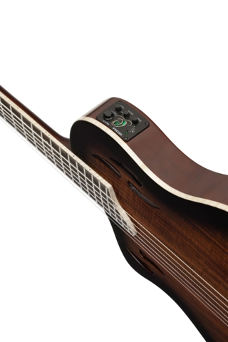 ORTEGA RTPDLX-ACA-L - Nylonstr. gitarr, Thin, Slim neck, Venstrehåndsguitar