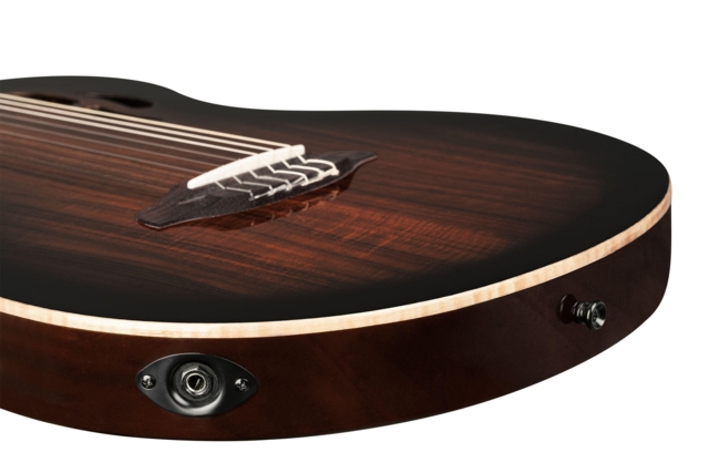 ORTEGA RTPDLX-ACA-L - Nylonstr. gitarr, Thin, Slim neck, Venstrehåndsguitar