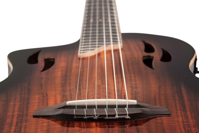 ORTEGA RTPDLX-ACA-L - Nylonstr. gitarr, Thin, Slim neck, Venstrehåndsguitar