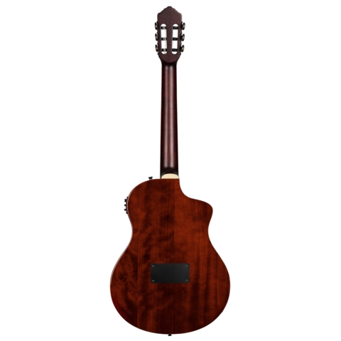 ORTEGA RTPDLX-ACA-L - Nylonstr. gitarr, Thin, Slim neck, Venstrehåndsguitar