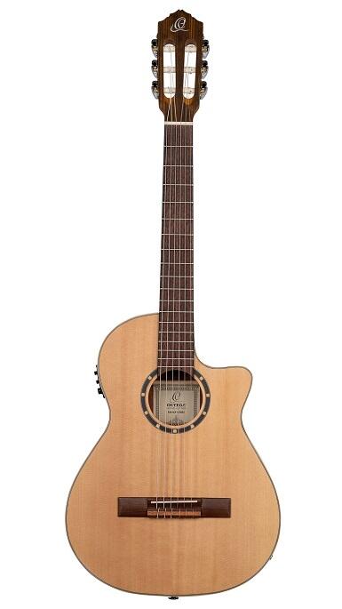 ORTEGA RCE125-3/4 Slim neck, pickup, Thinline
