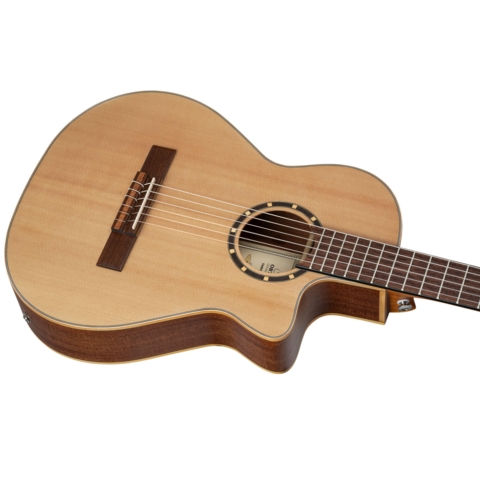 ORTEGA RCE125-3/4 Slim neck, pickup, Thinline