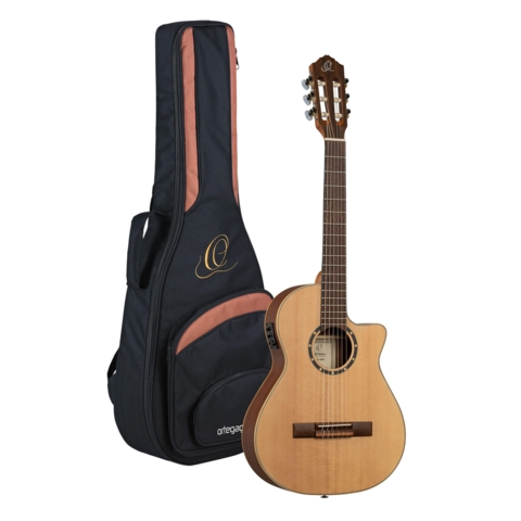 ORTEGA RCE125-3/4 Slim neck, pickup, Thinline