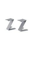 K&M 26773-000-87 Monitor Stand - Grey