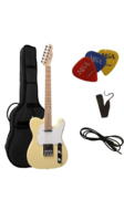 Vision Telecaster pakke - Cream - Taske, Kabel, rem, plektre